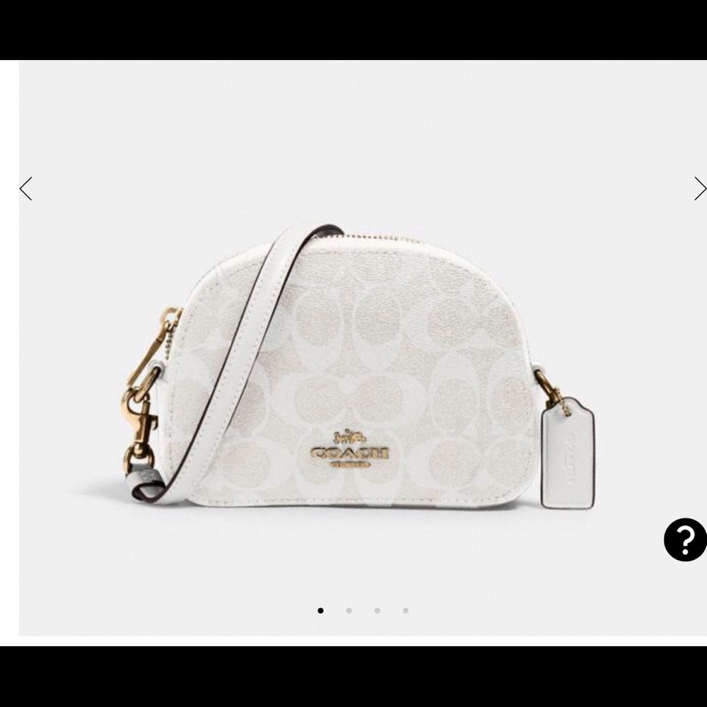 Beautiful coach cross body mini bag